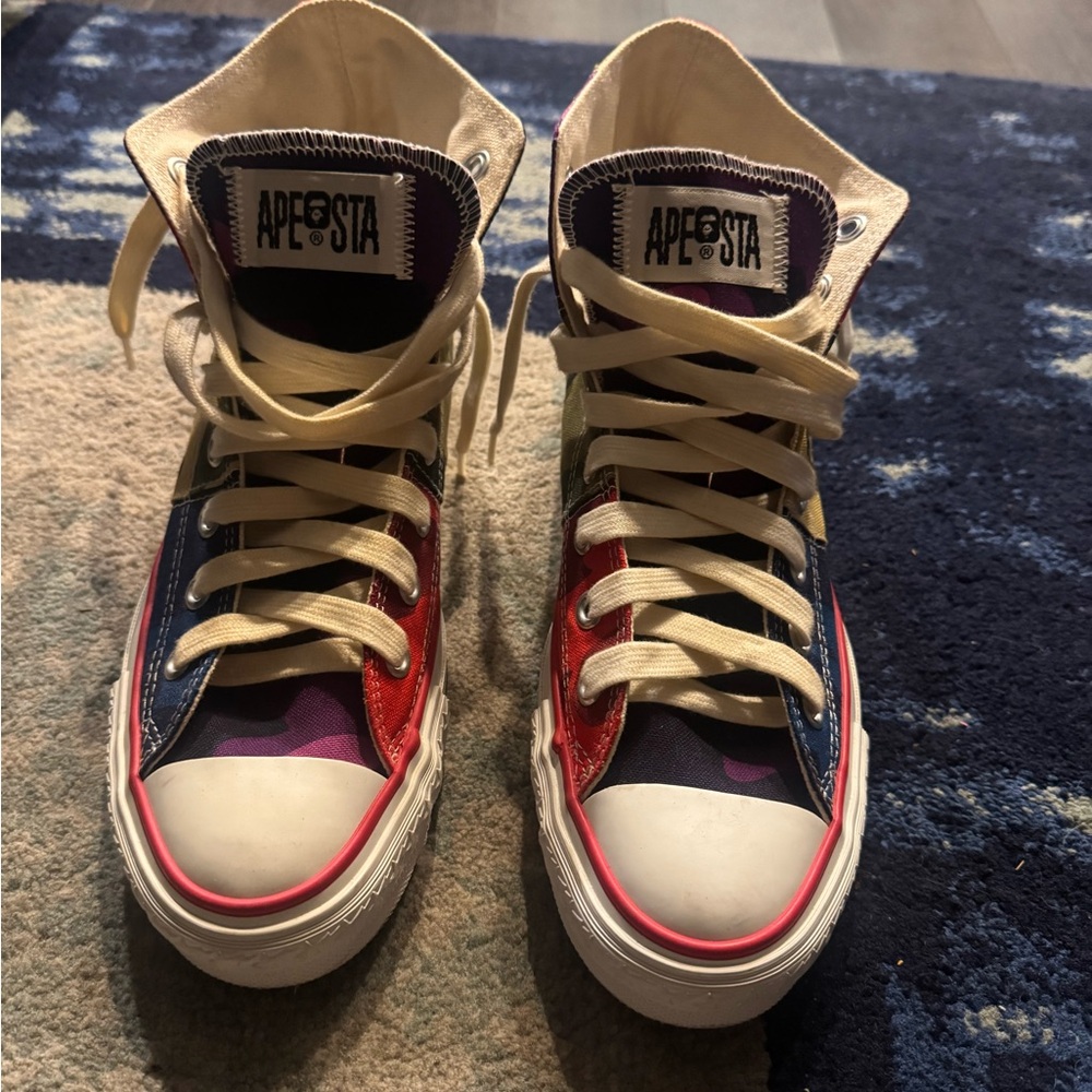 APE*STA High-Top Sneakers